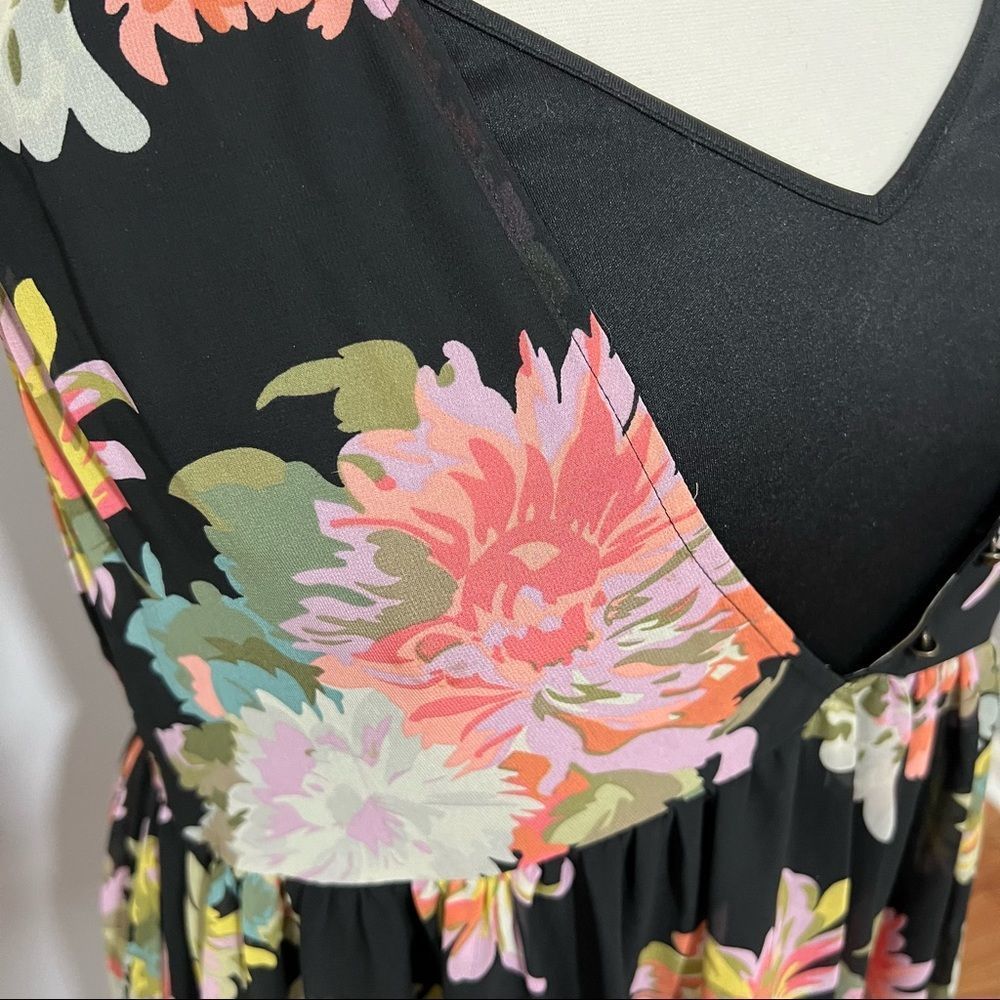 Anthropologie Maeve Violetta Floral Babydoll Dress -- XL - Picture 6 of 15